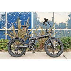 Qualisports Beluga Folding Electric Bike 500W Black/Gray - 