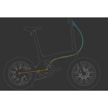 Load image into Gallery viewer, Qualisports Beluga Folding Electric Bike 500W Black/Gray - 