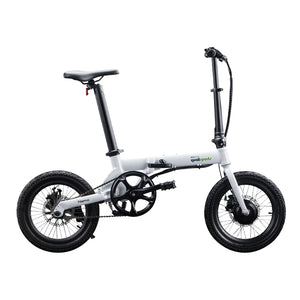 Qualisports Nemo Folding E-Bike 250W White/Black/Grey - 