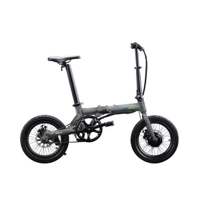 Qualisports Nemo Folding E-Bike 250W White/Black/Grey - Gray