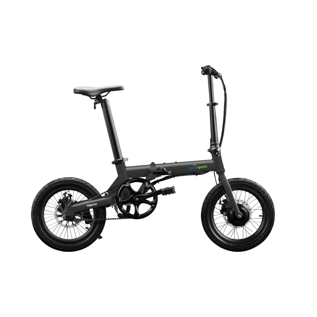 Qualisports Nemo Folding E-Bike 250W White/Black/Grey - 