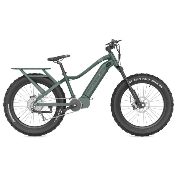 QuietKat Apex 750W Electric Bike 14.5AH 48V Midnight Green Playful Rides