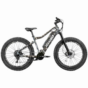 Rambo Rebel Fat Tire Electric Bike 1000W TrueTimber Viper 