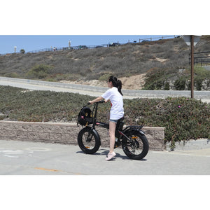 Revi Bikes Rebel 1.0 Folding Electric Bike 500W Pearl 