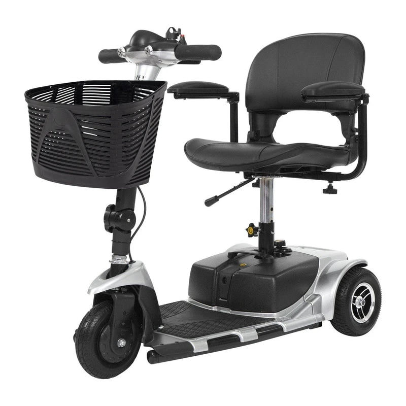 3 Wheel Mobility Scooter - Silver - Scooter