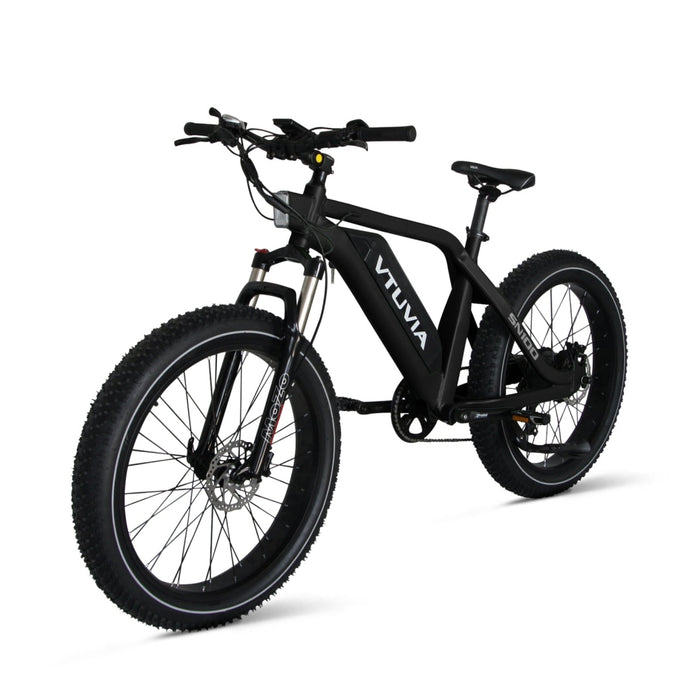 Vtuvia SN100 750W Fat-Tire Electric Mountain Bike - Black